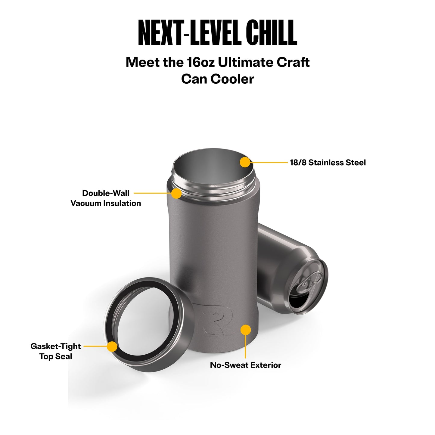 16oz Ultimate Craft Can Cooler image 8